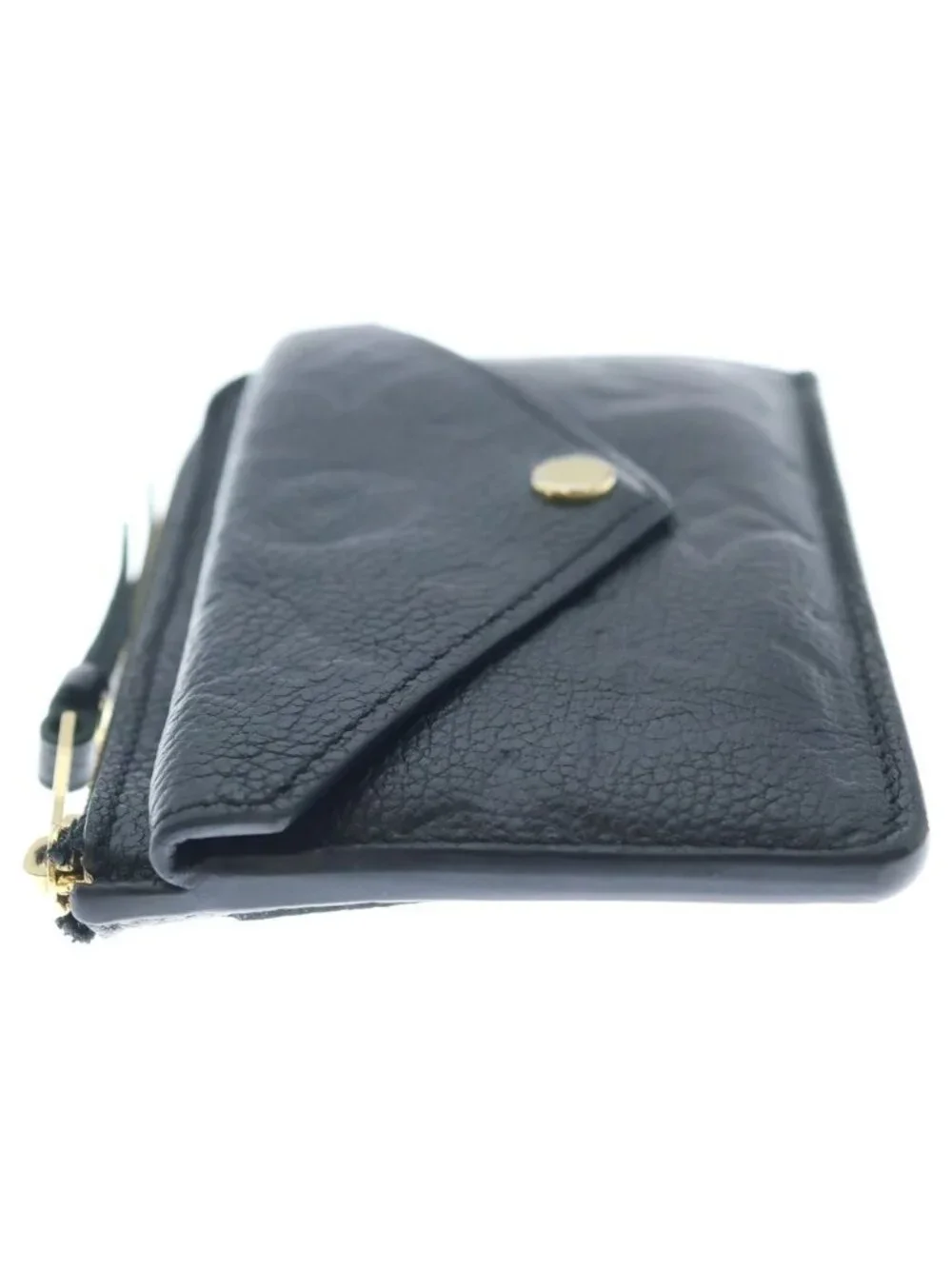 Louis Vuitton Card Case Recto Verso Monogram Empreinte Noir Coin Purse Wallet